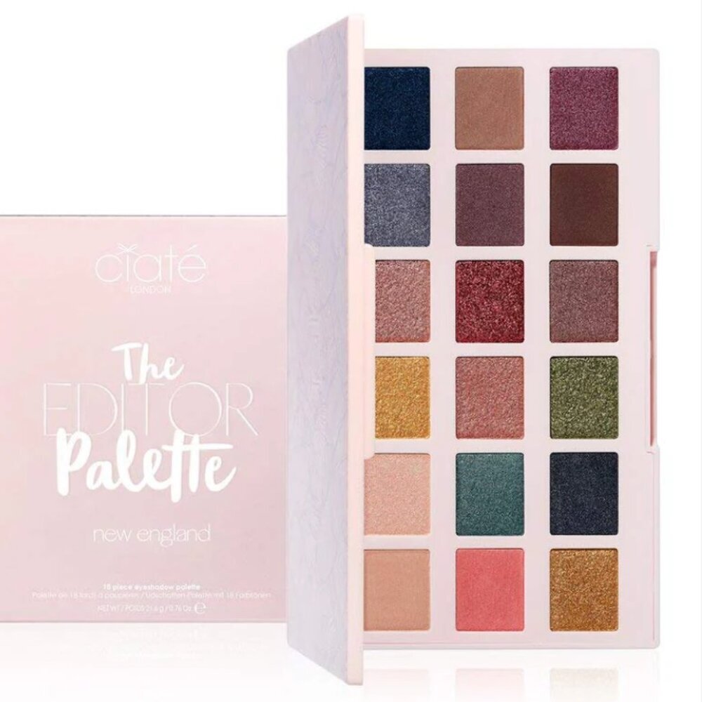 Ciate London The Editor Palette in New England SWATCHED
